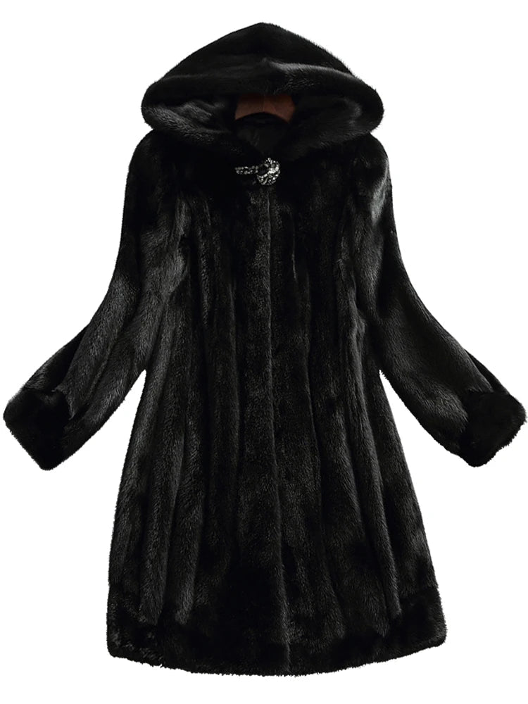 Elena | Faux Fur Coat - ginlerie 2