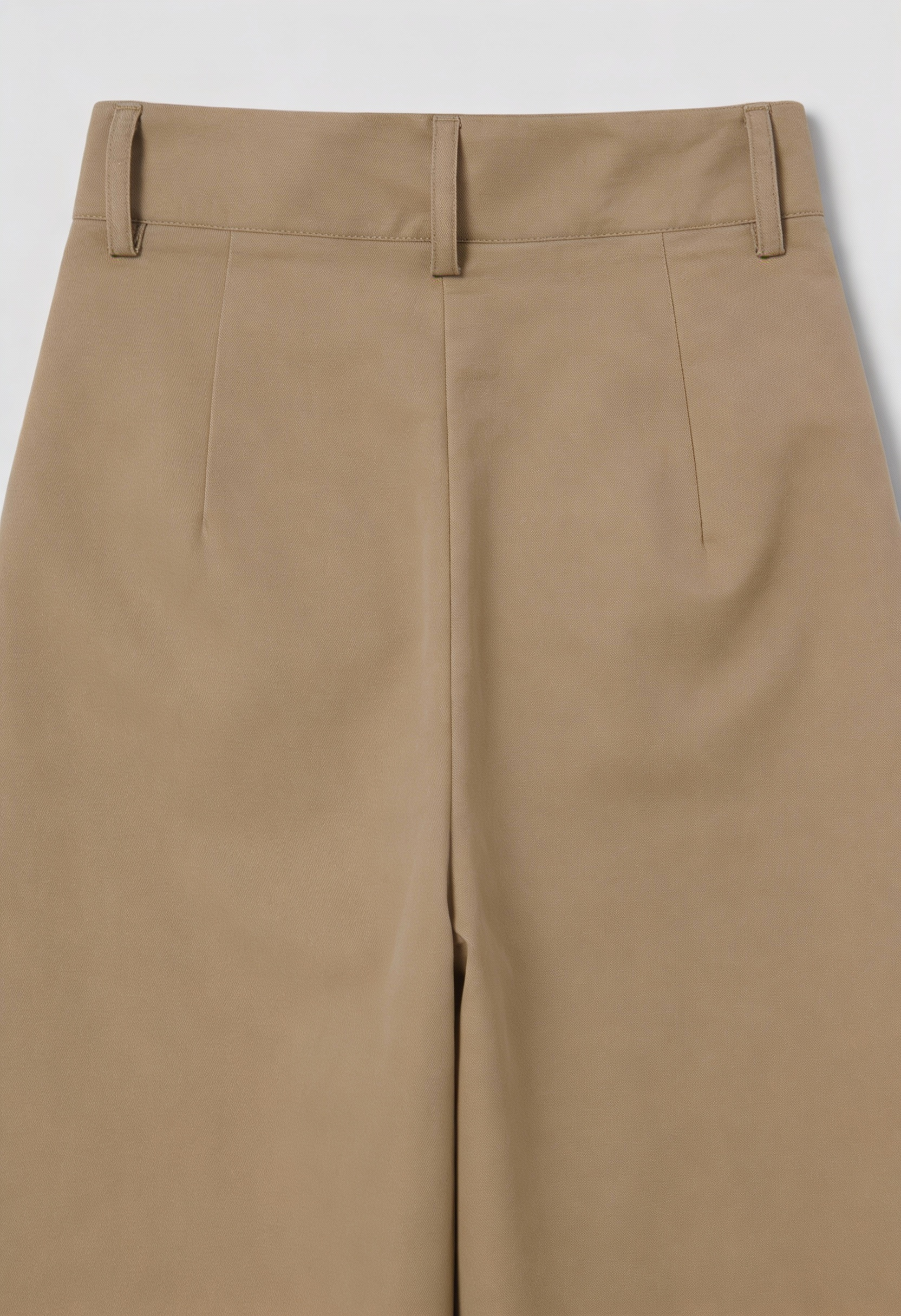 Elena | Khaki Palazzo Pants - ginlerie 5