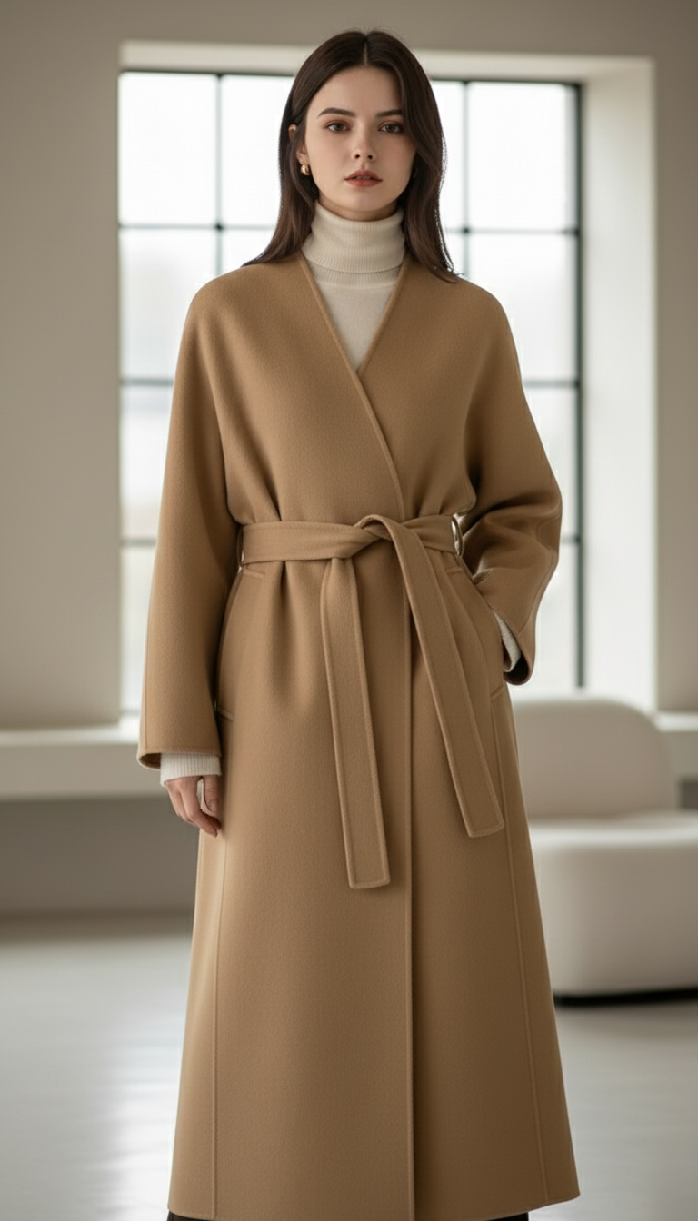 Elena | Kimono-Style Coat - ginlerie 0
