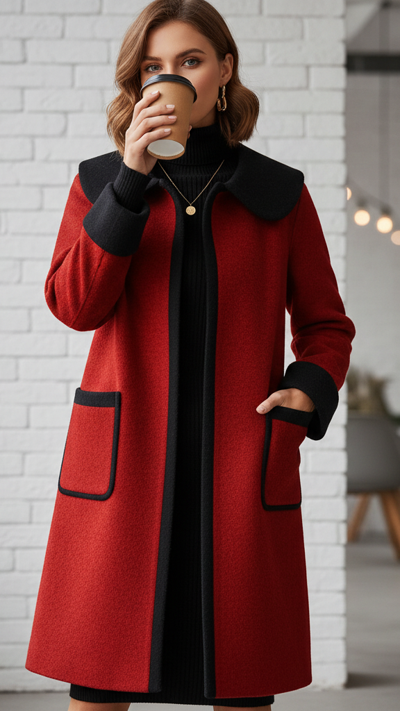 Elena | Longline Coat - ginlerie 0