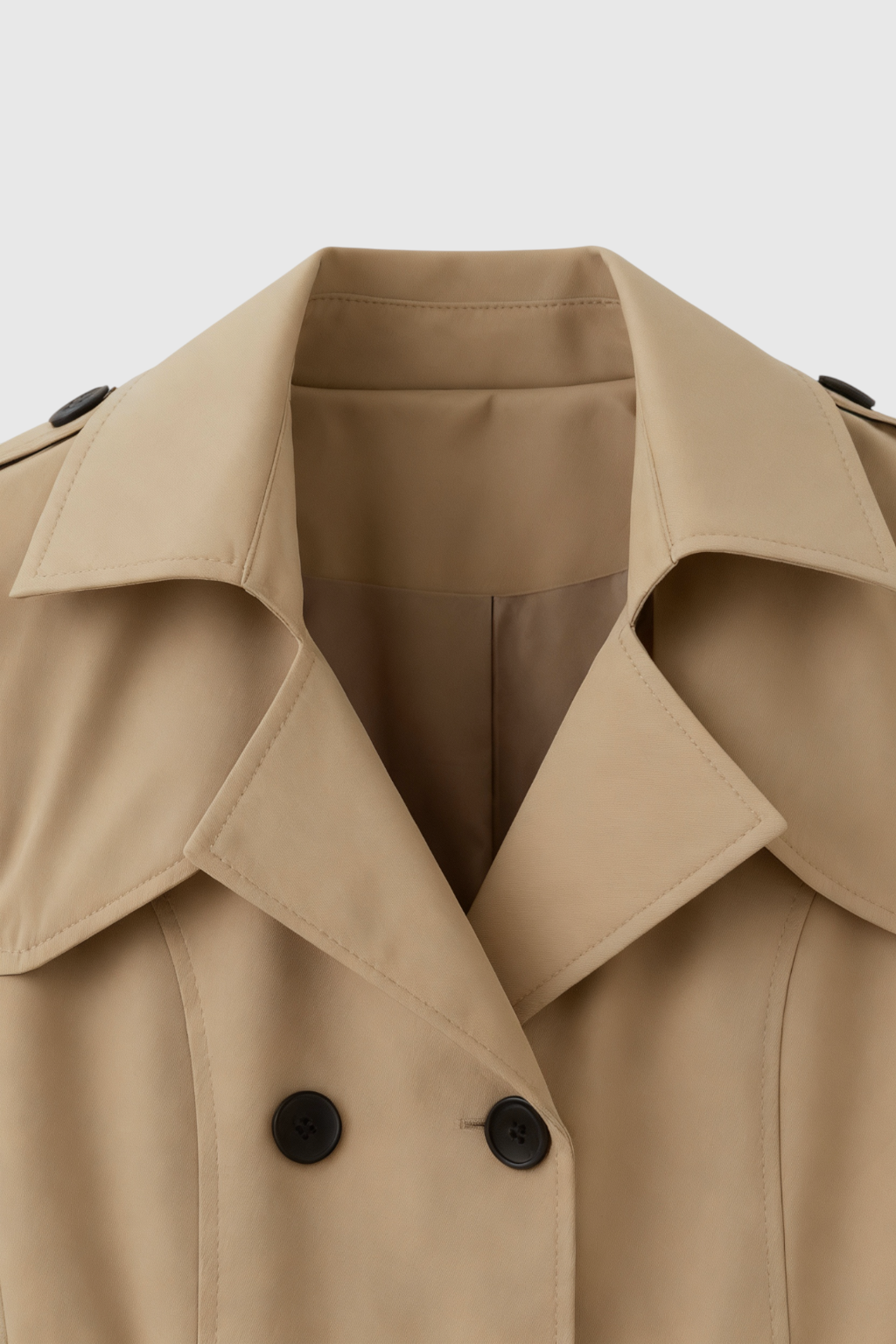 Elena | Mid-Length Trench Coat - ginlerie 4