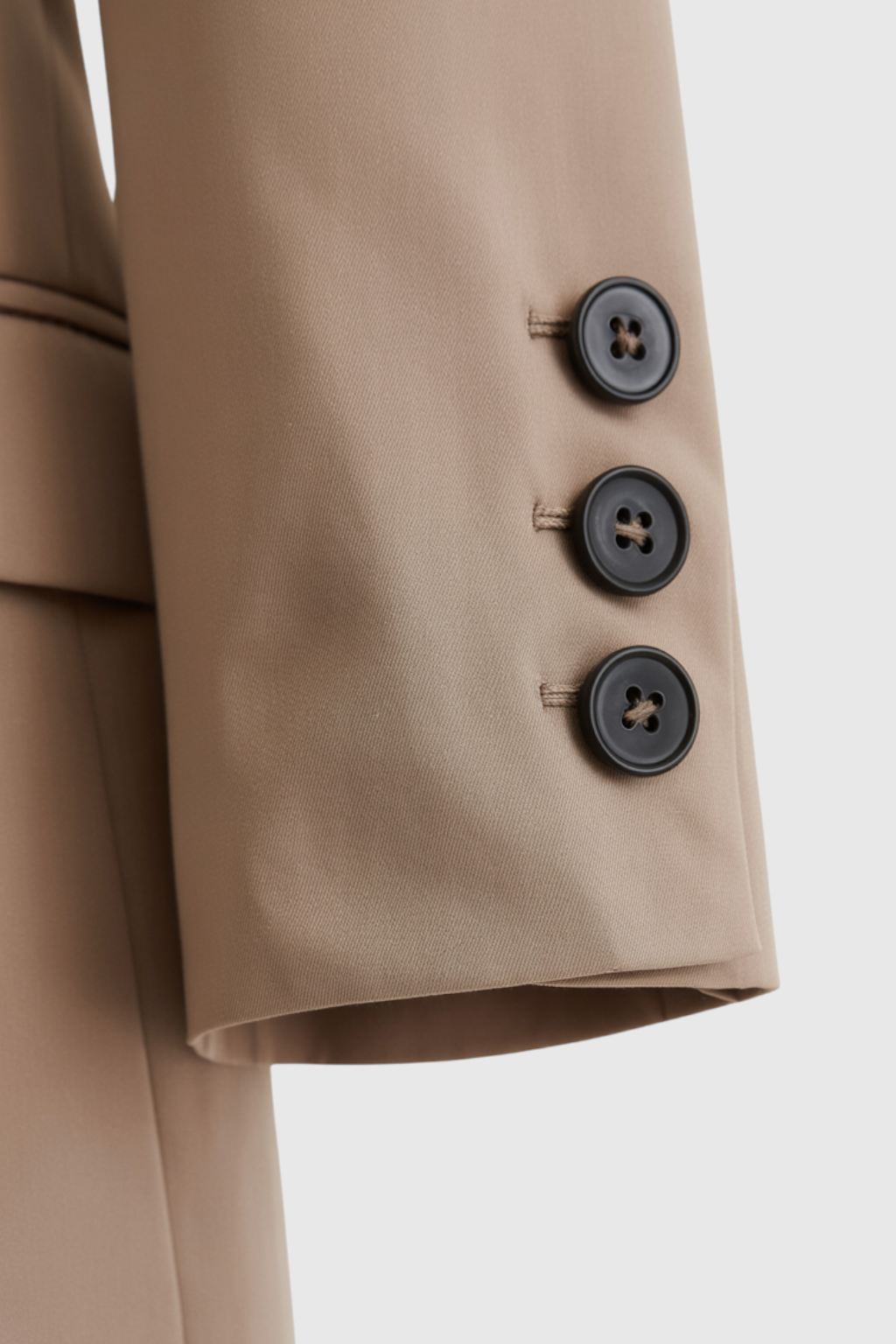 Elena | Slim Khaki Blazer - ginlerie 6