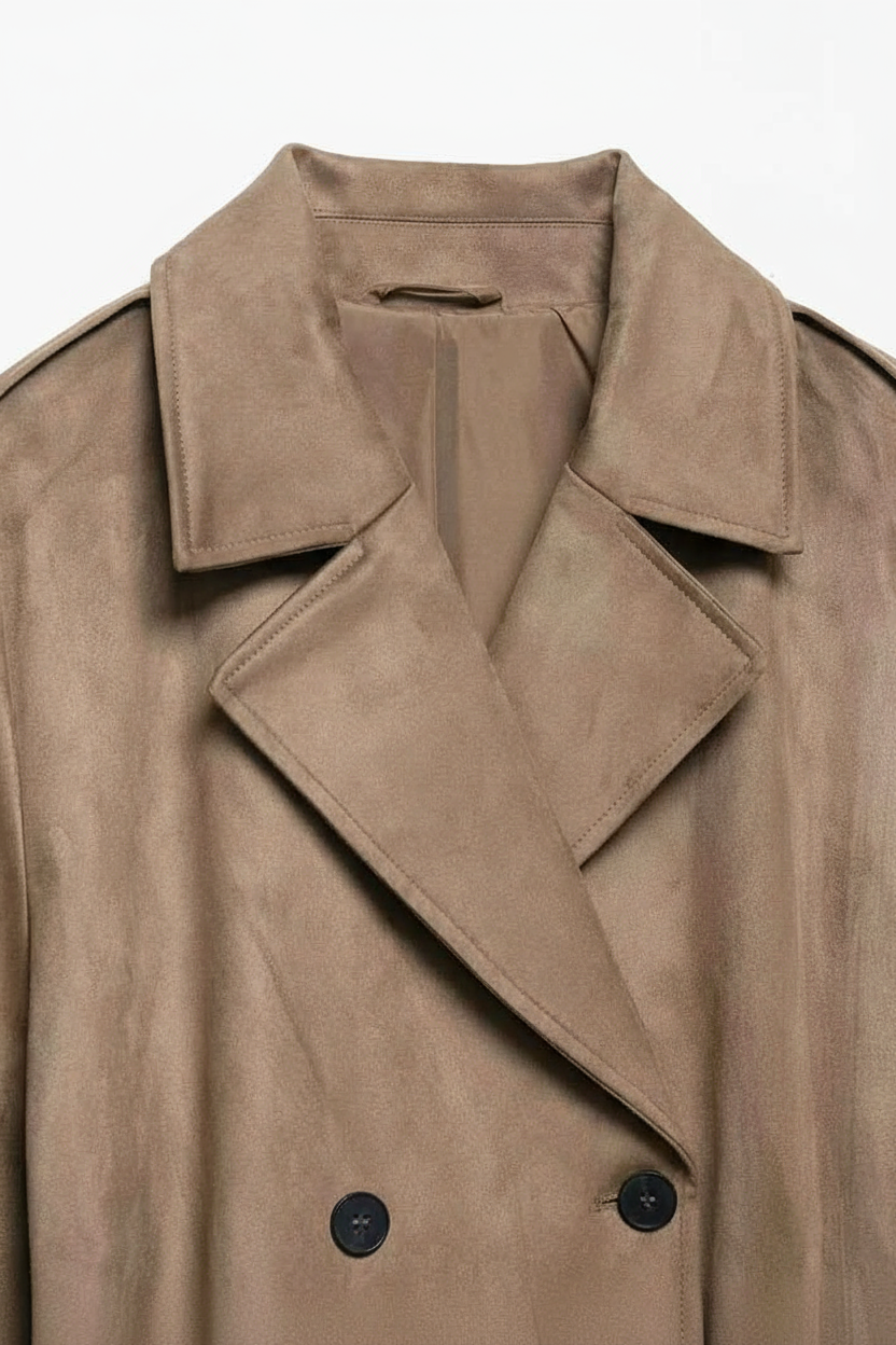 Elena | Stylish Brown Winter Coat - ginlerie 4