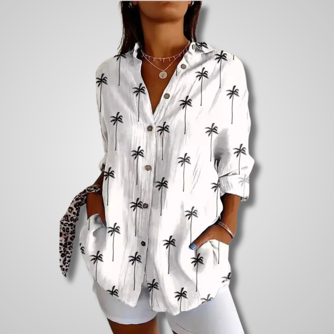 Elena | Vintage Relaxed Shirt - ginlerie 3