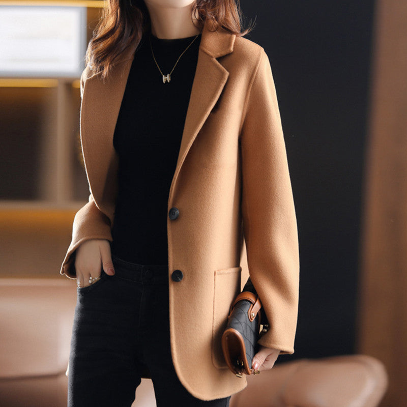 Elena | Wool-Blend Overcoat - ginlerie 0