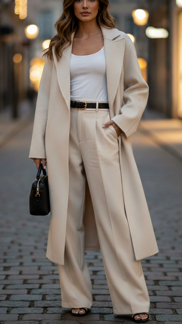 Elena | Wrap Coat for Ladies - ginlerie 0