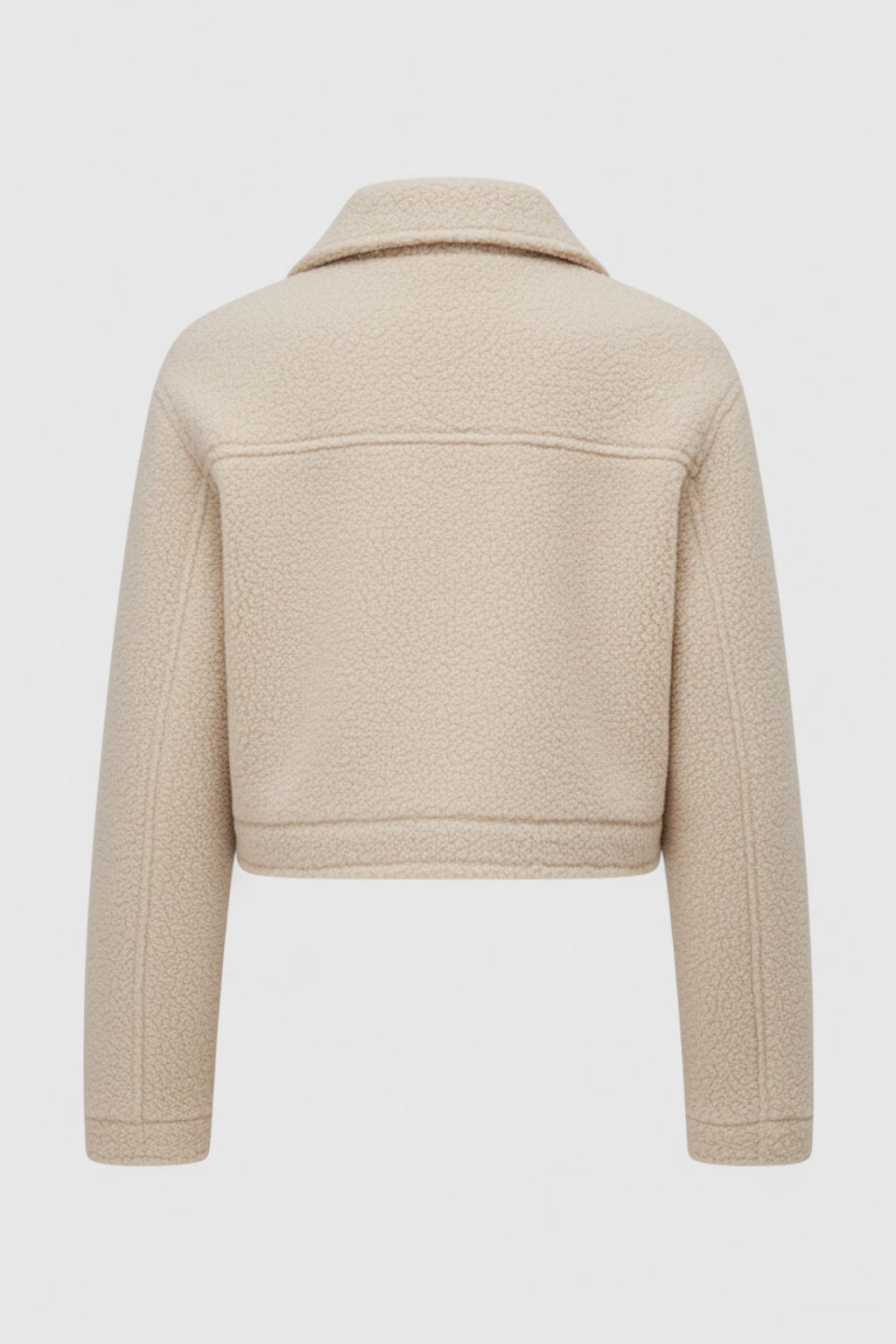 Elena | Zip-Up Jacket with Vintage Collar - ginlerie 3