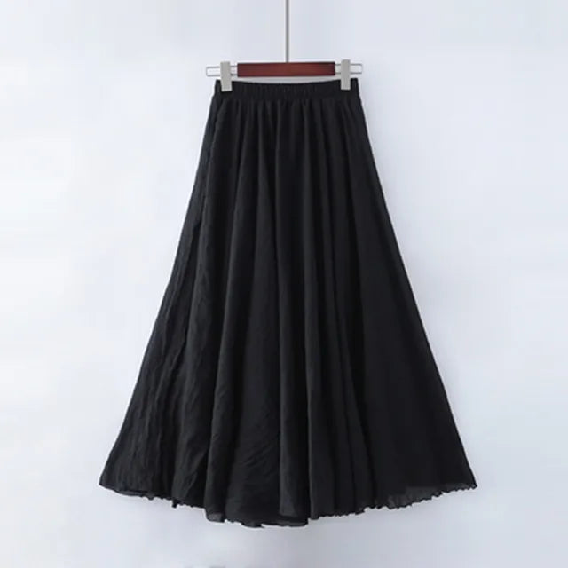 Elise | Elegant Maxi Skirt - ginlerie 0