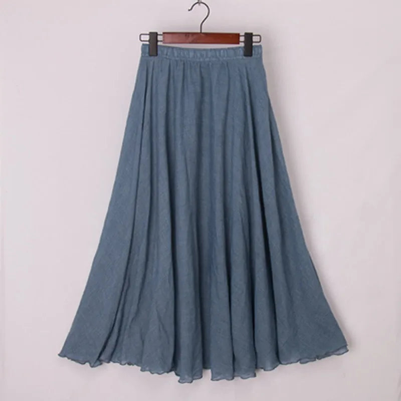 Elise | Elegant Maxi Skirt - ginlerie 6
