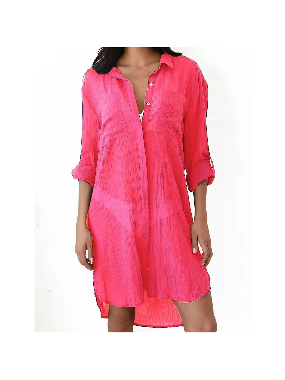 Florence | Cover Up Beach Dress - ginlerie 7