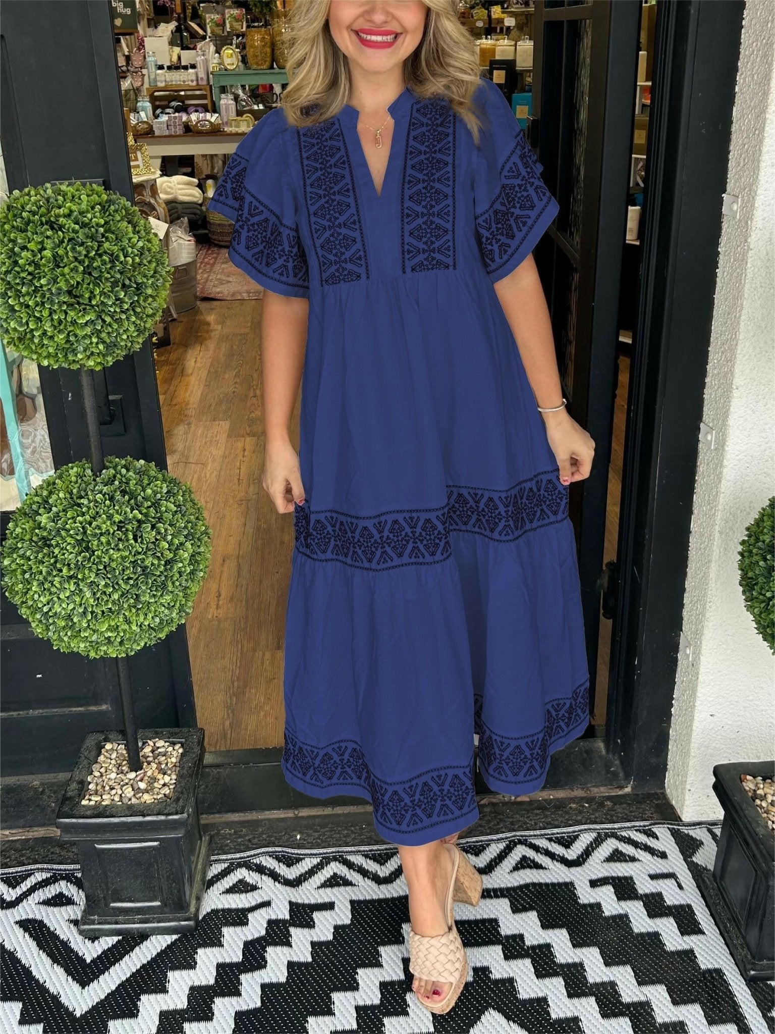 Hanna | Elegant Boho Dress - ginlerie 2