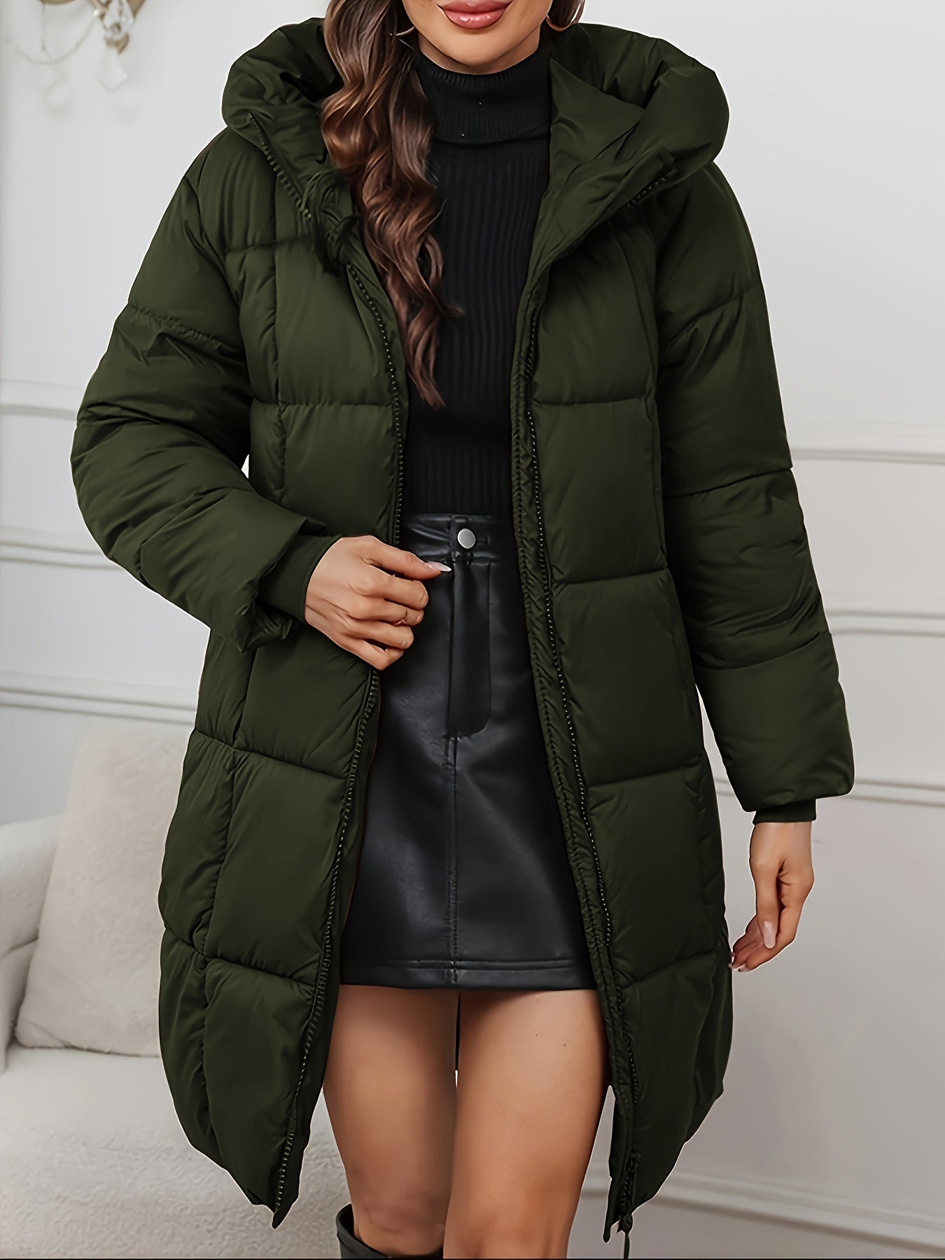Holly | Hooded Puffer Coat - ginlerie 4