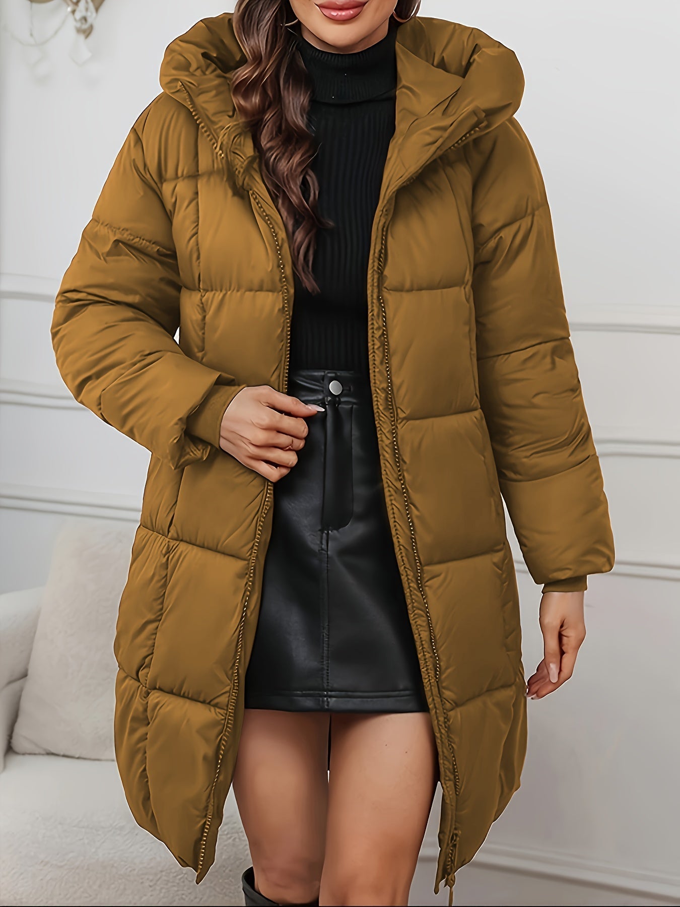 Holly | Hooded Puffer Coat - ginlerie 8