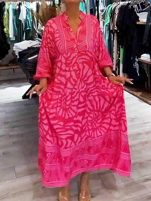 Irene | Vibrant Printed Summer Dress - ginlerie 3