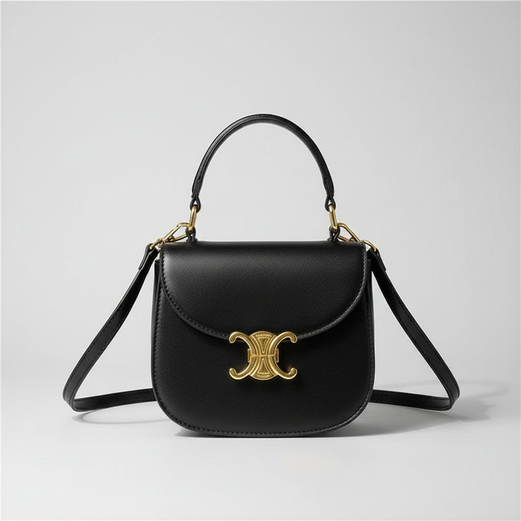 Isabella | Elegant Small Leather Crossbody Bag - ginlerie 0