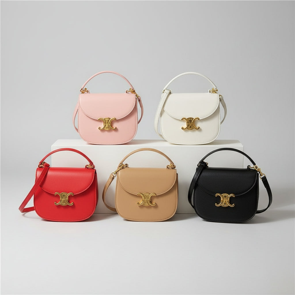 Isabella | Elegant Small Leather Crossbody Bag - ginlerie 2
