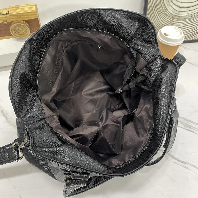 Isla | Elegant Black Tote Bag - ginlerie 6