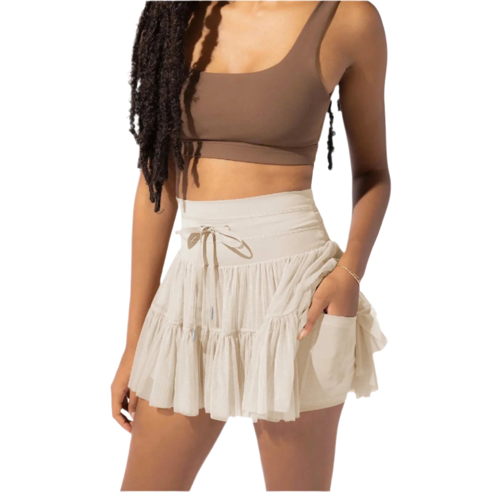 Isla | Pleated Mini Skirt - ginlerie 0