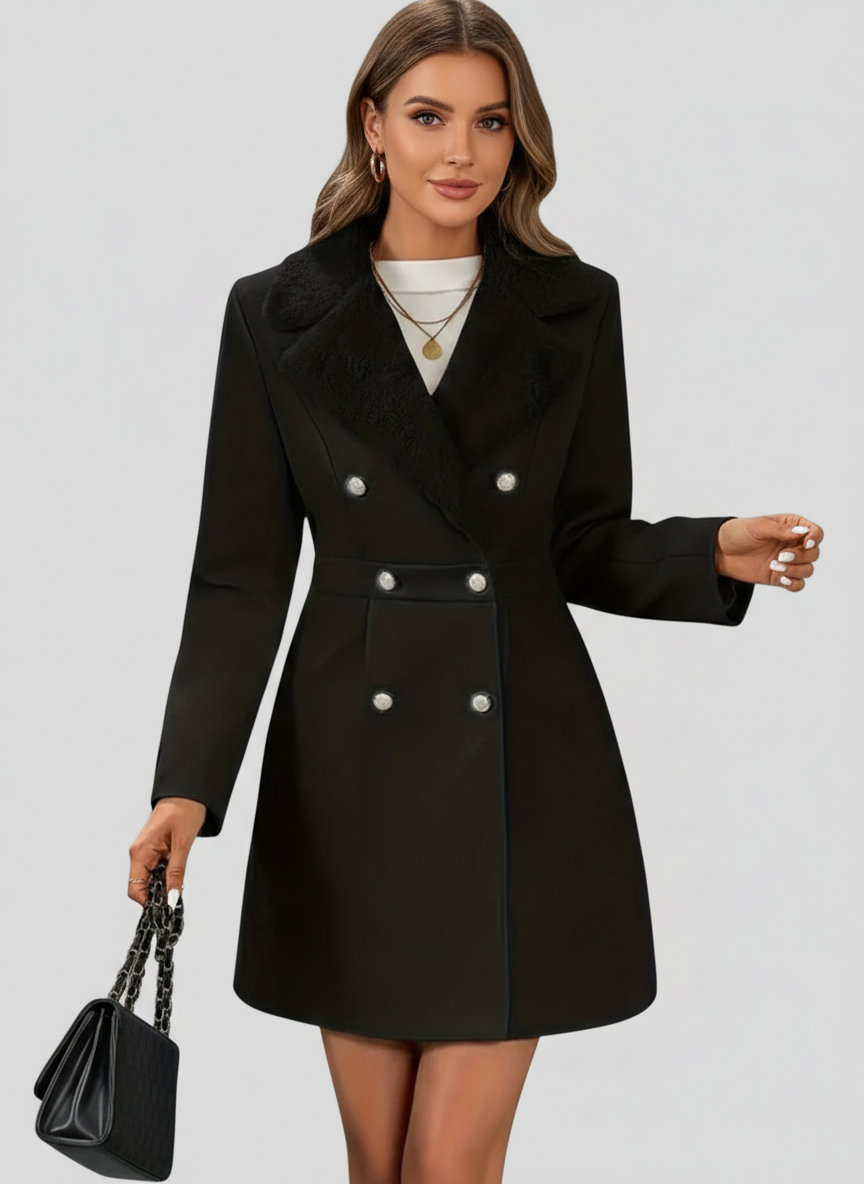 Isla | Tailored A-Line Coat - ginlerie 0