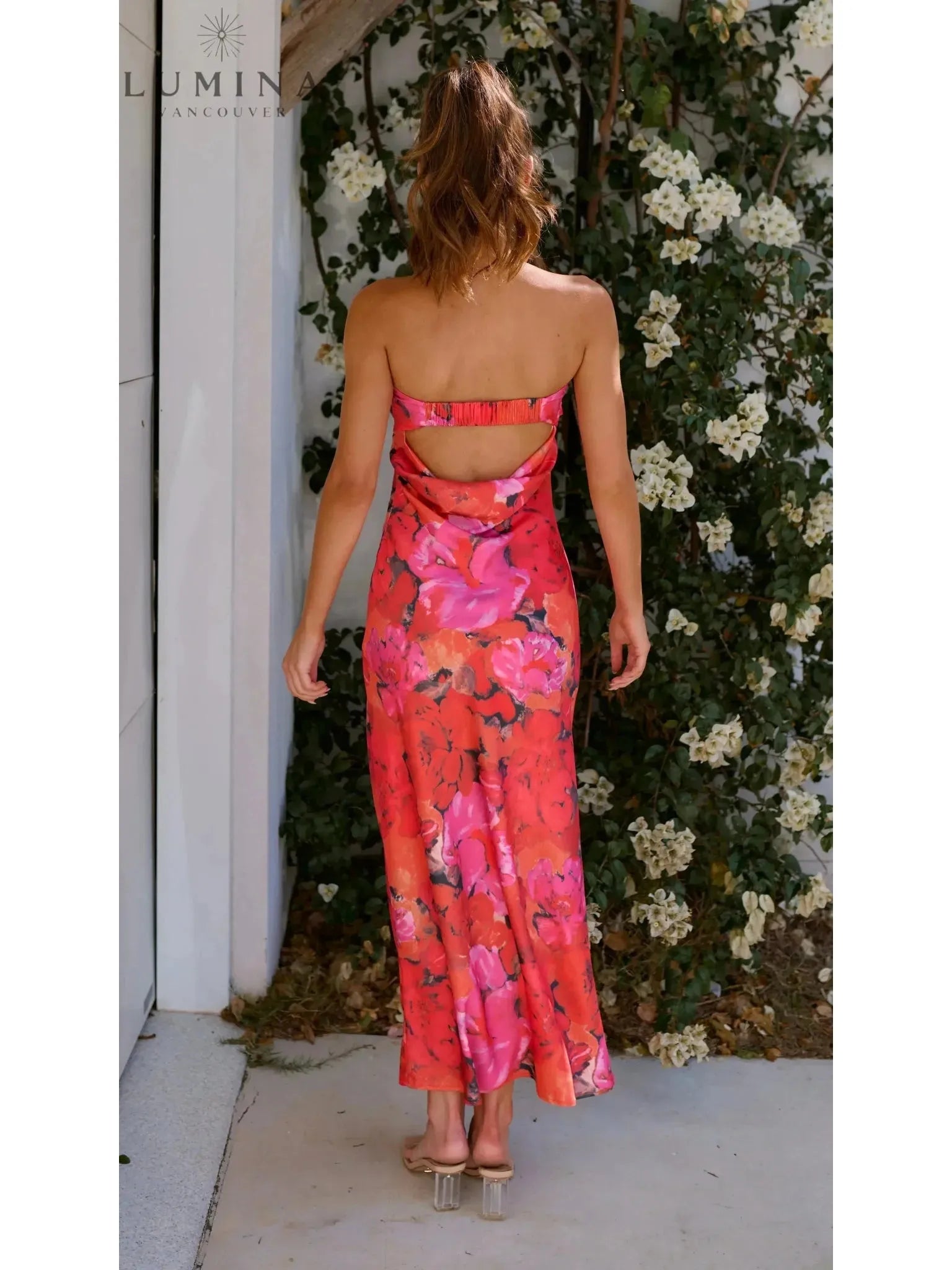 Jacyntha - Strapless Summer Chic Dress