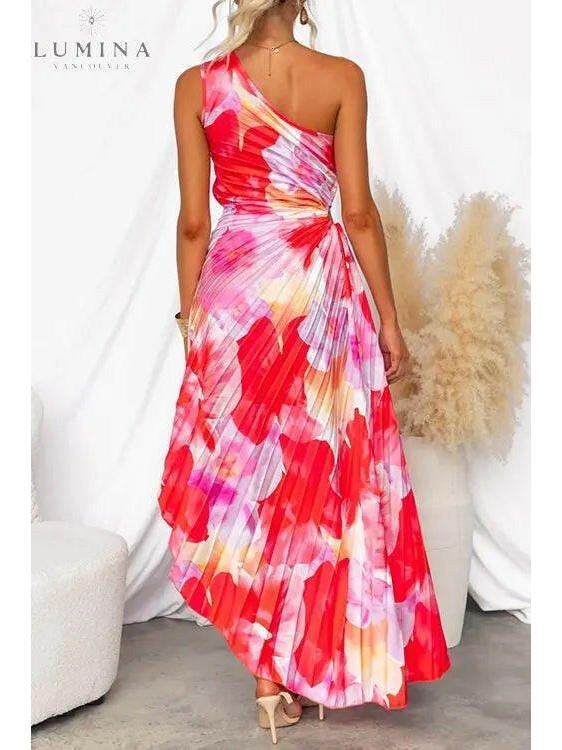 Kira | Pleated Summer Dress - ginlerie 2