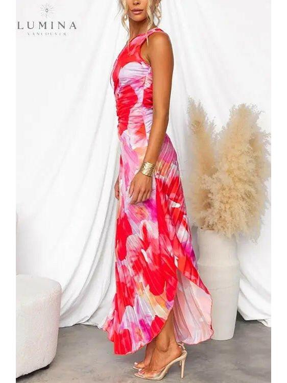 Kira | Pleated Summer Dress - ginlerie 3