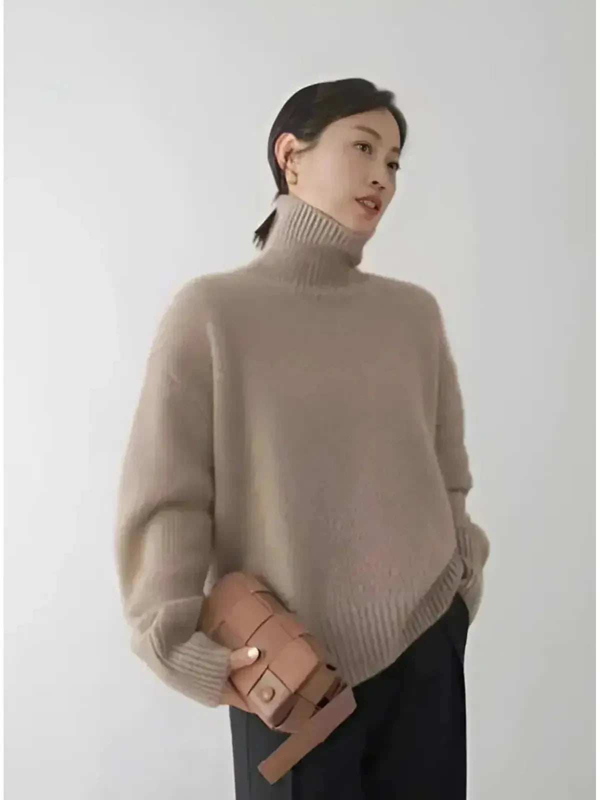 Lena | Turtleneck Sweater - ginlerie 1