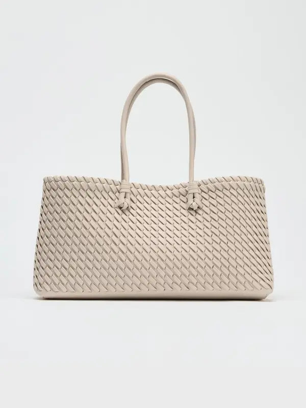 Lindsay | Woven Design Tote Bag - ginlerie 0