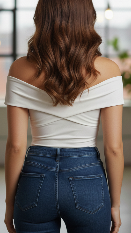 Luna Sleeveless V-Neck Pleated Blouse – Elegant Satin-Like Fabric for Versatile Styling 2