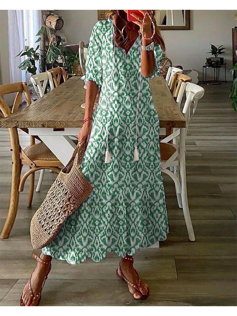Luna | Bohemian Summer Dress - ginlerie 1