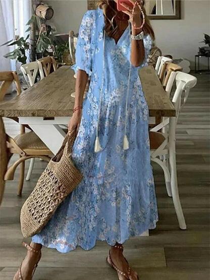 Luna | Bohemian Summer Dress - ginlerie 4