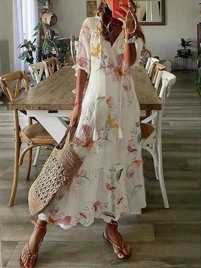 Luna | Bohemian Summer Dress - ginlerie 7
