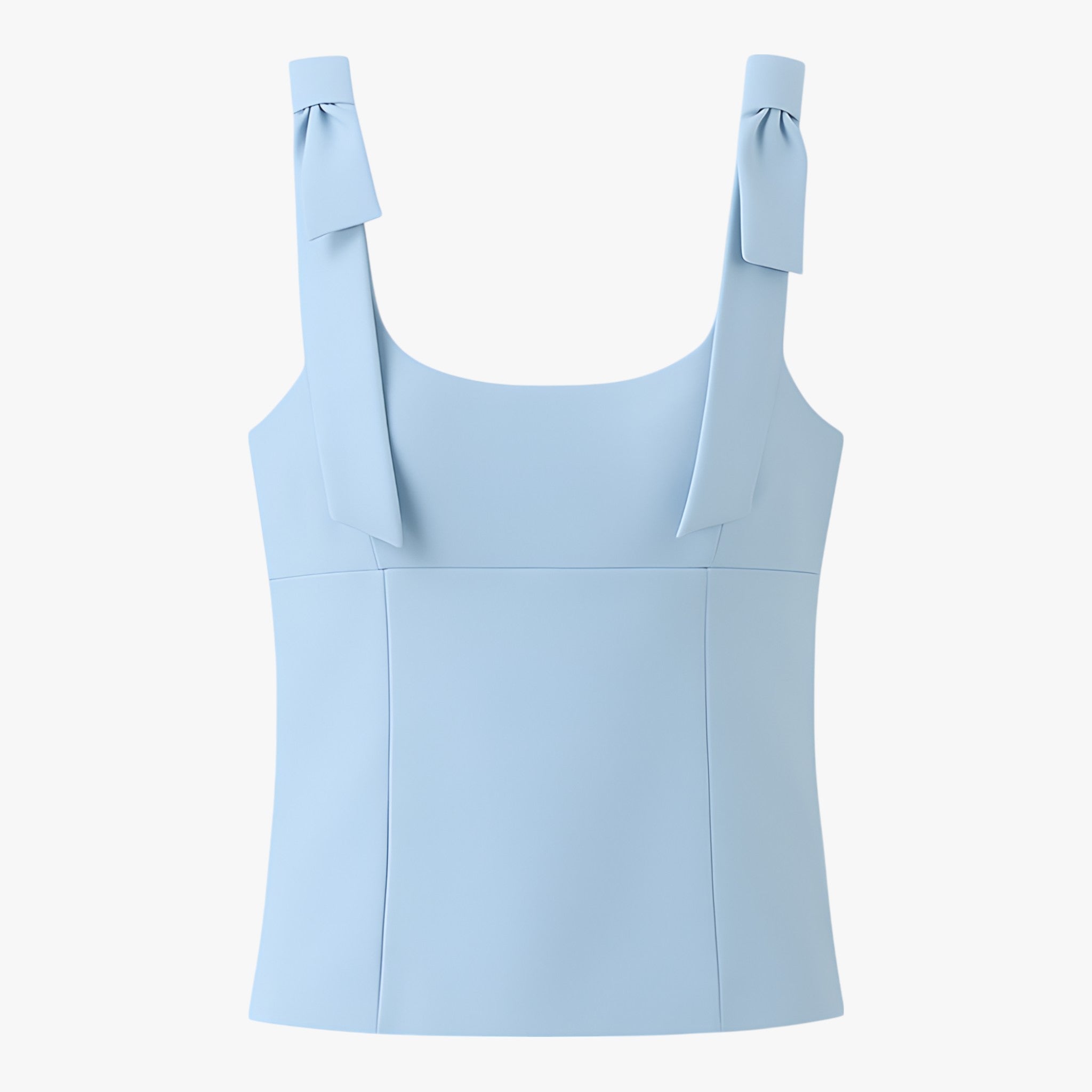 Luna | Crop Top with Bow Detail - ginlerie 0