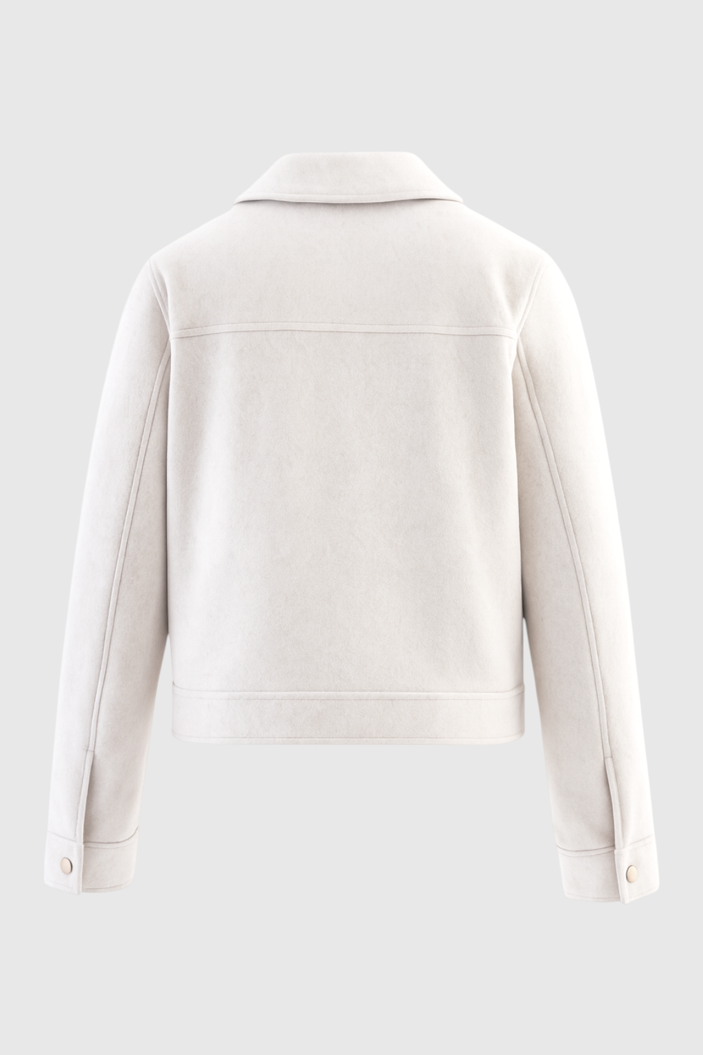 Luna | Cropped Zip-Up Jacket - ginlerie 3