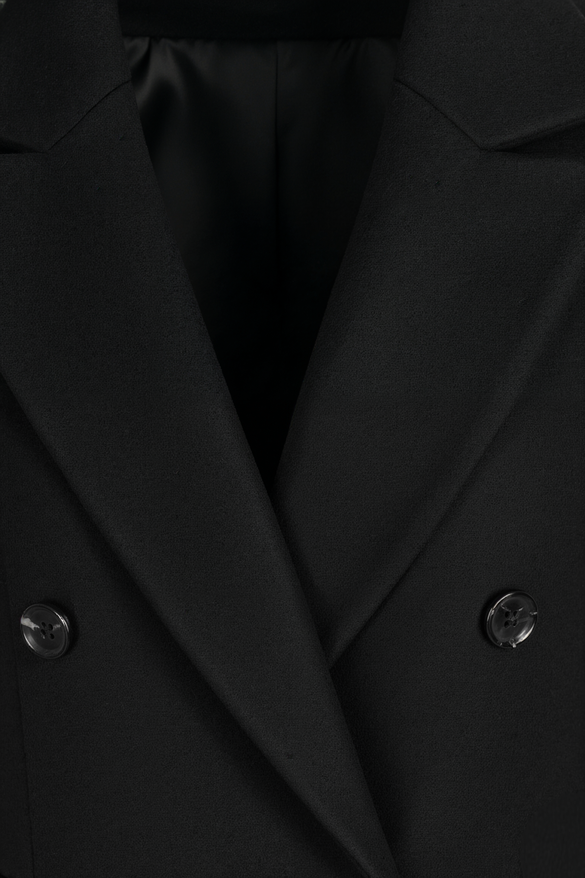 Luna | Elegant Black Winter Coat - ginlerie 4