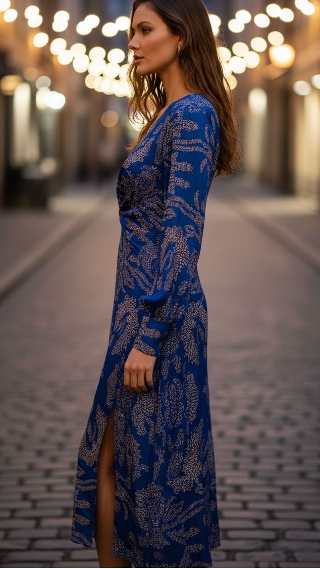 Luna | Elegant Wedding Guest Dress - ginlerie 2