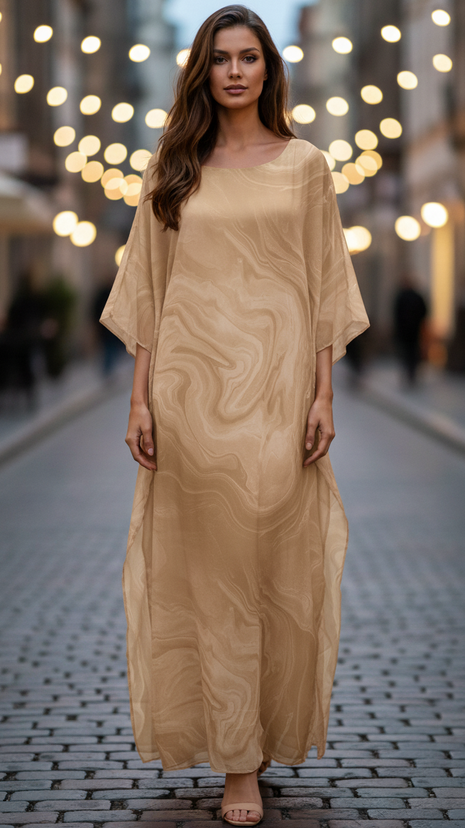 Luna | Ethereal Maxi Dress - ginlerie 0
