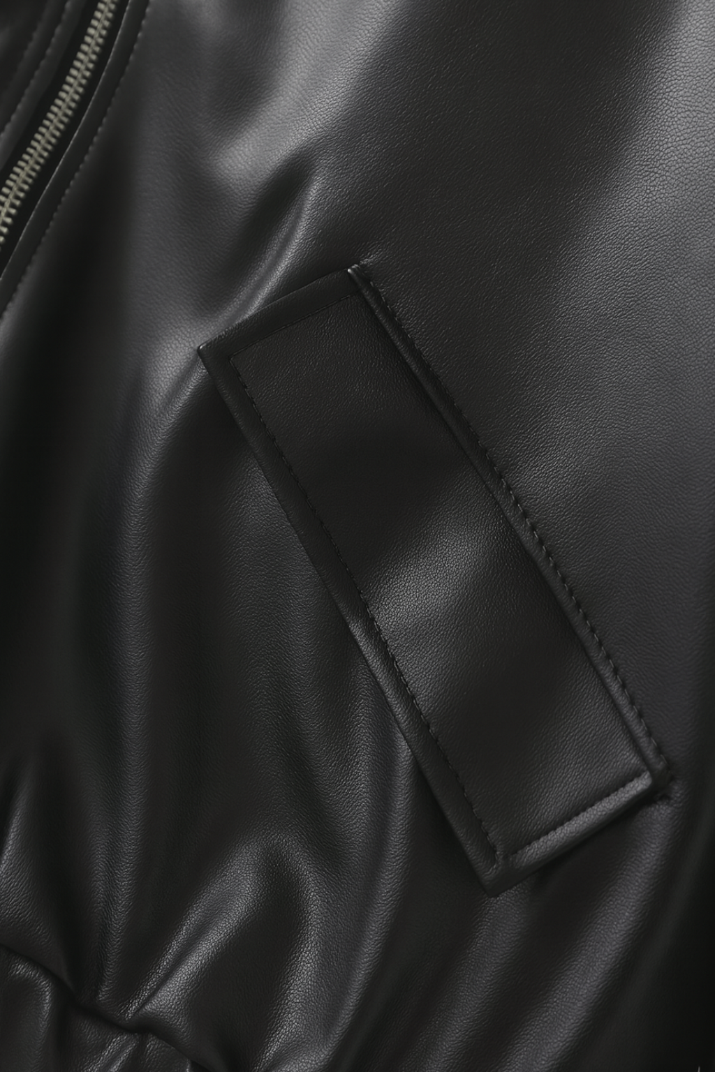 Luna | Faux Leather Jacket Women - ginlerie 5