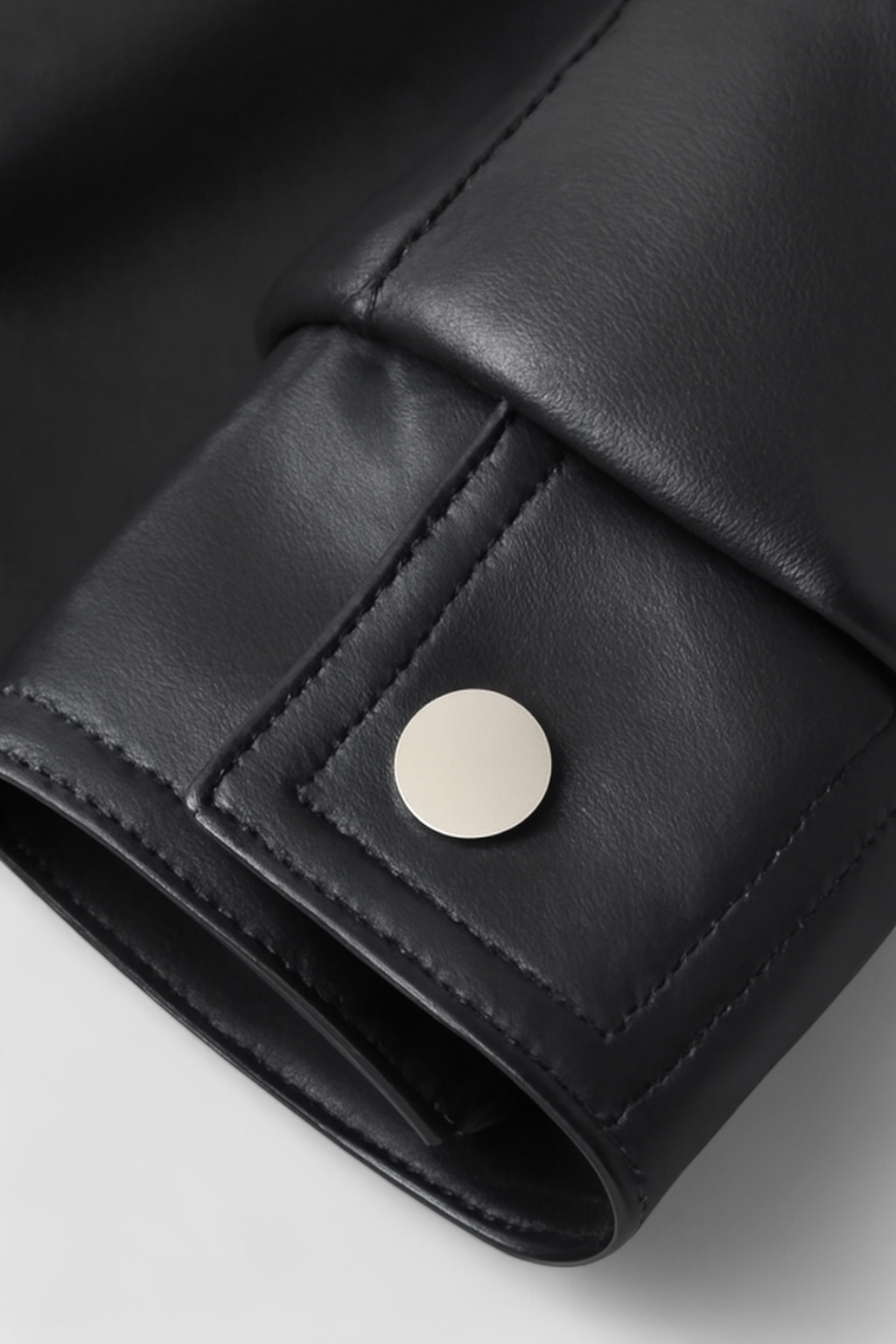 Luna | Faux Leather Jacket Women - ginlerie 7