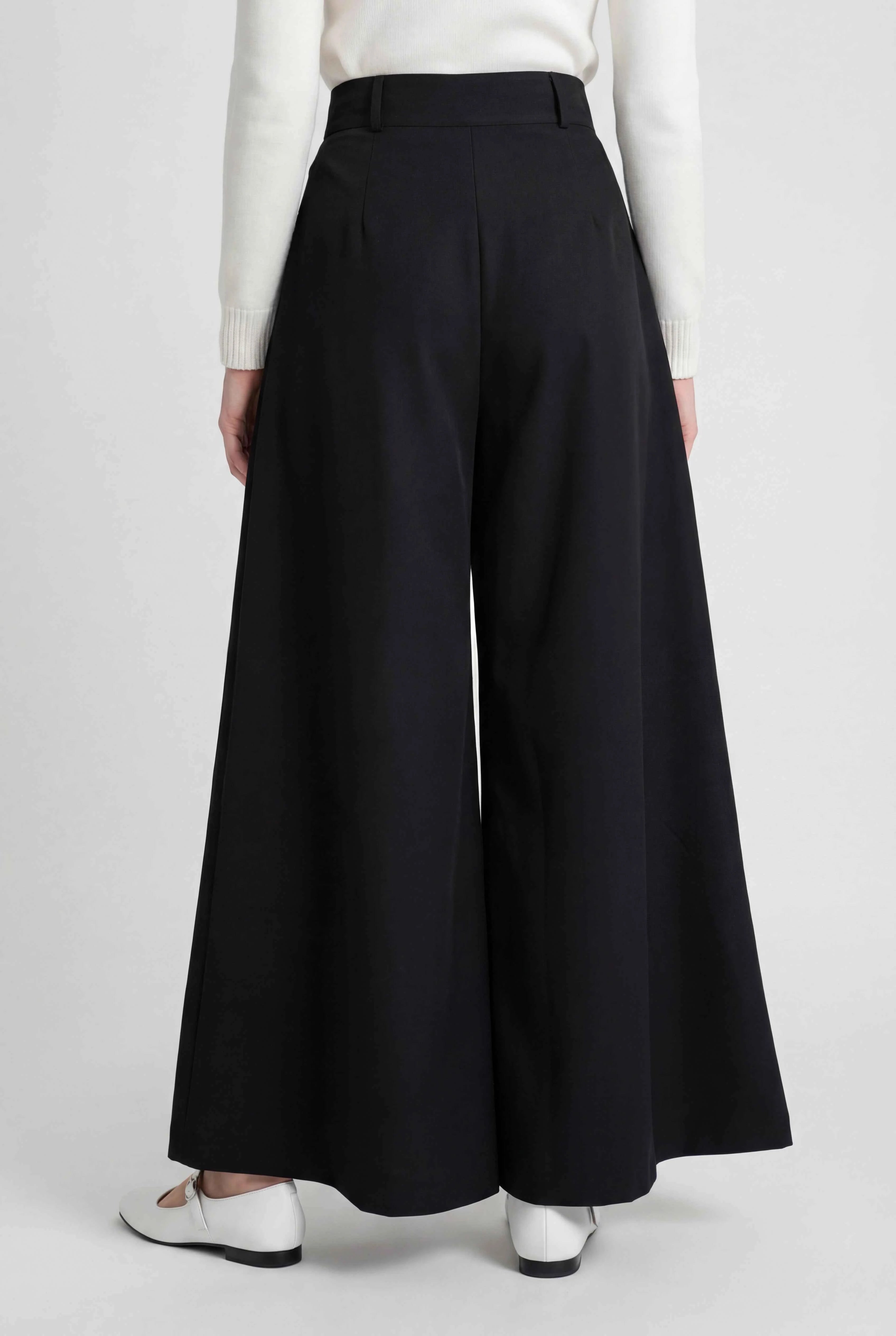 Luna | High-Waisted Wide Leg Pants - ginlerie 2