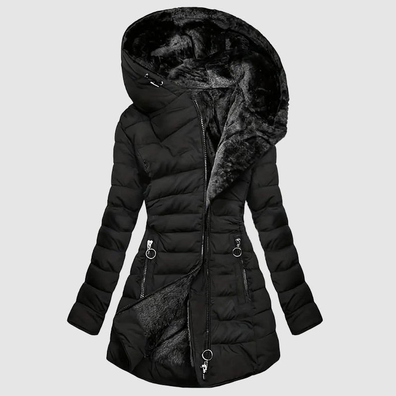 Luna | Insulated Long Puffer Coat - ginlerie 0