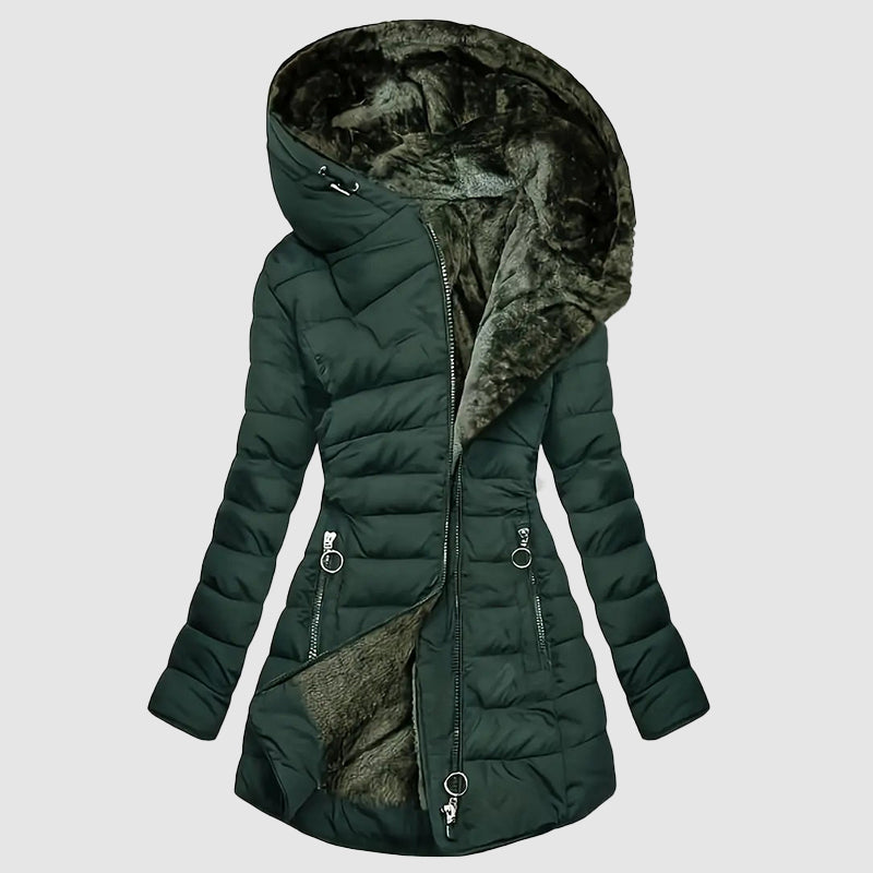 Luna | Insulated Long Puffer Coat - ginlerie 1