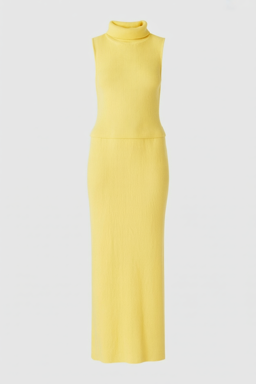Luna | Knit Loungewear Two Piece Set - ginlerie 0