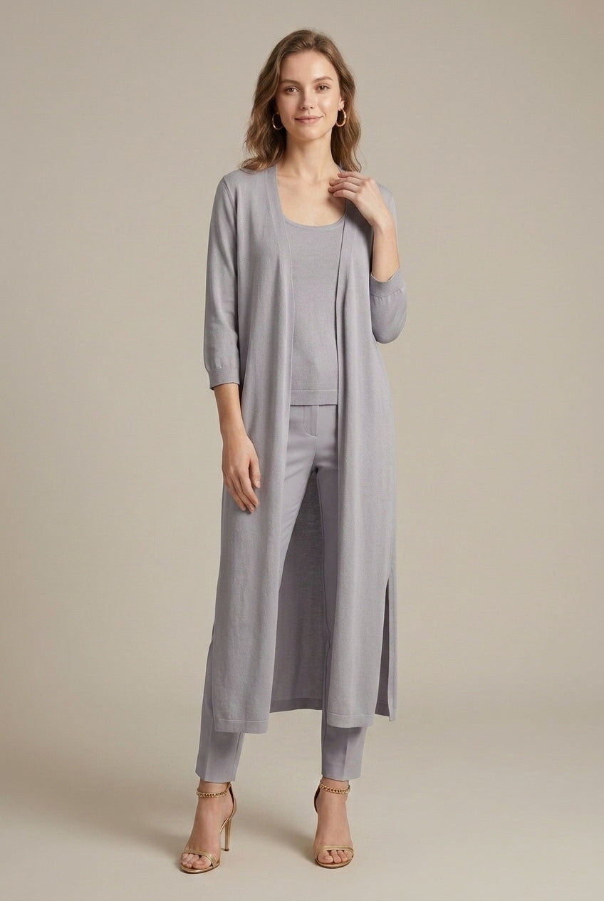 Luna | Long Cardigan Sweater - ginlerie 2