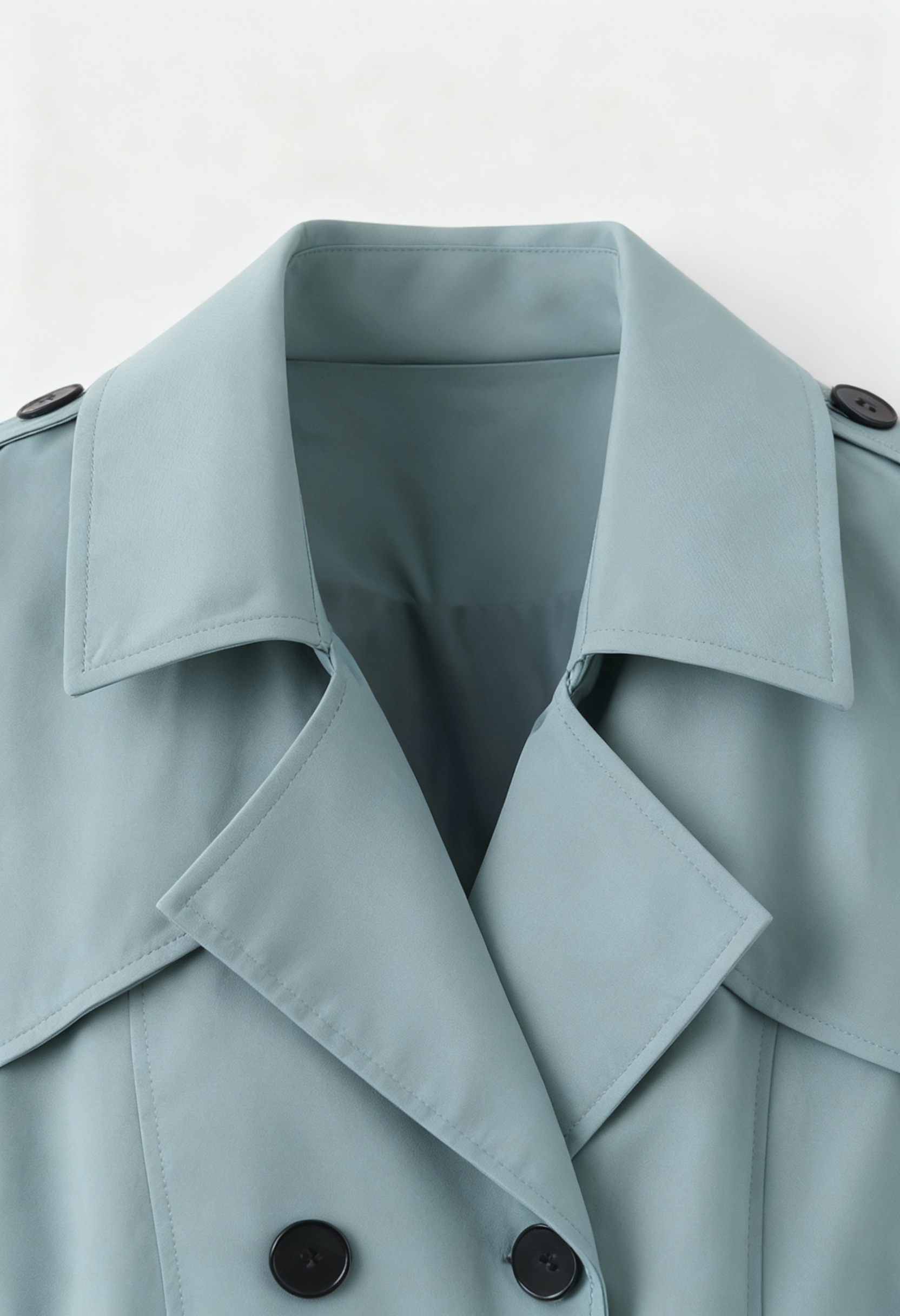 Luna | Mid-Length Trench Coat - ginlerie 4