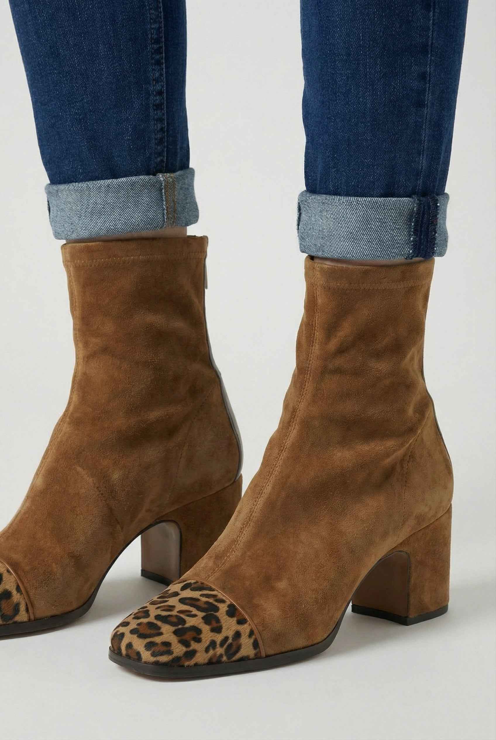Luna | Mid Calf Leather Boots - ginlerie 2