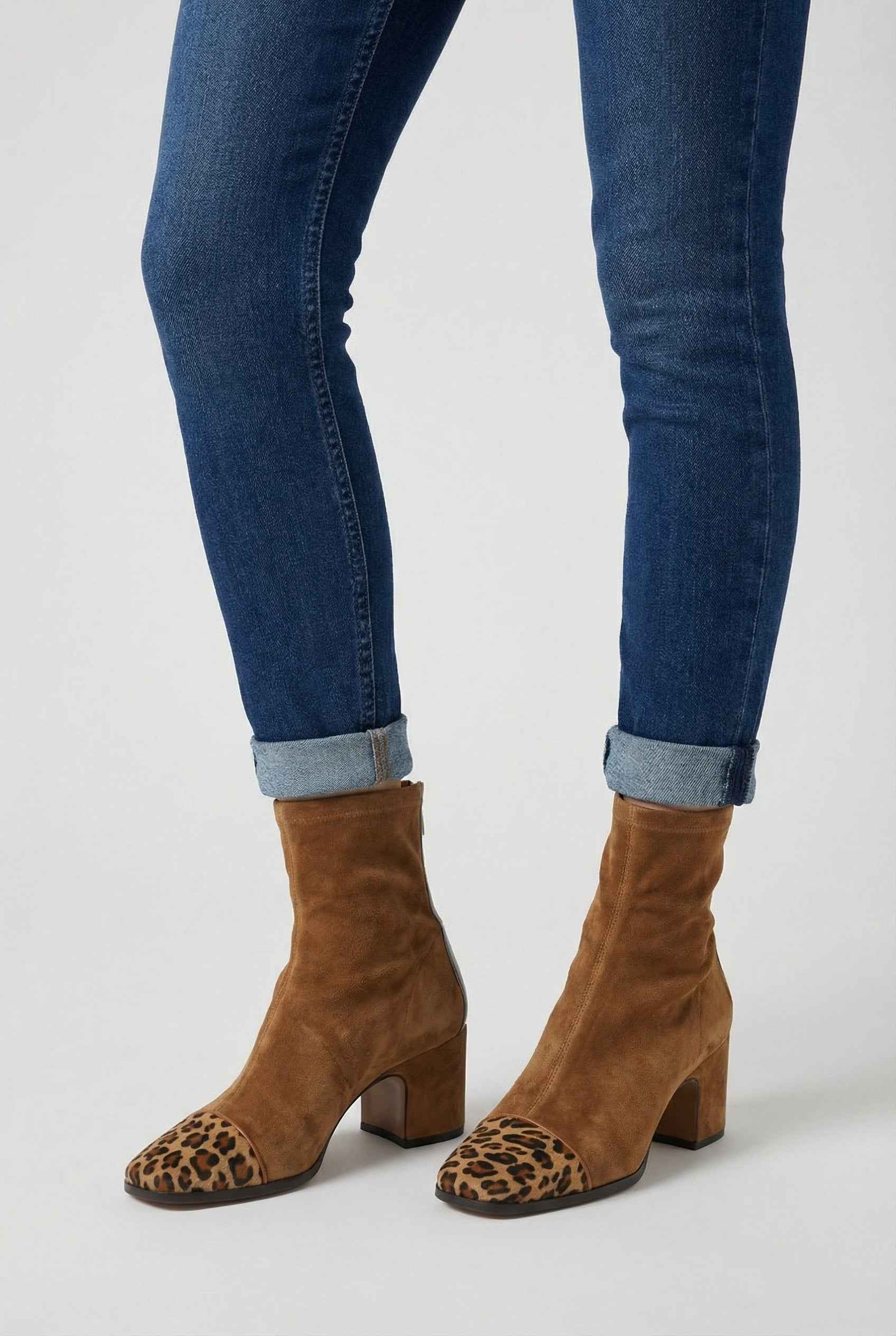 Luna | Mid Calf Leather Boots - ginlerie 3