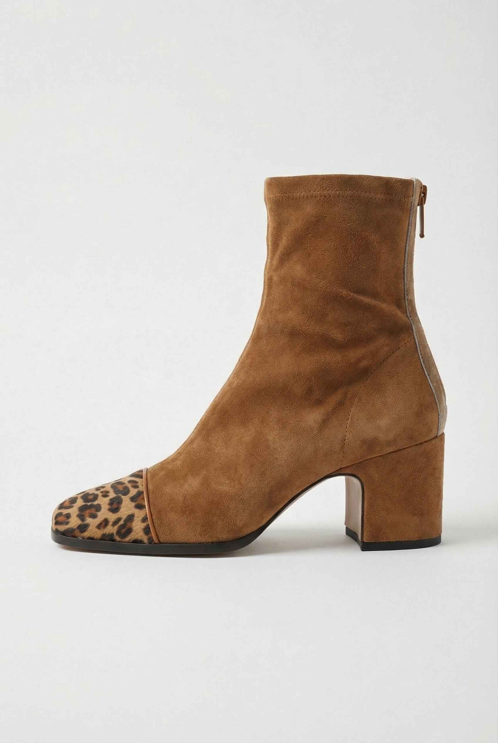 Luna | Mid Calf Leather Boots - ginlerie 4