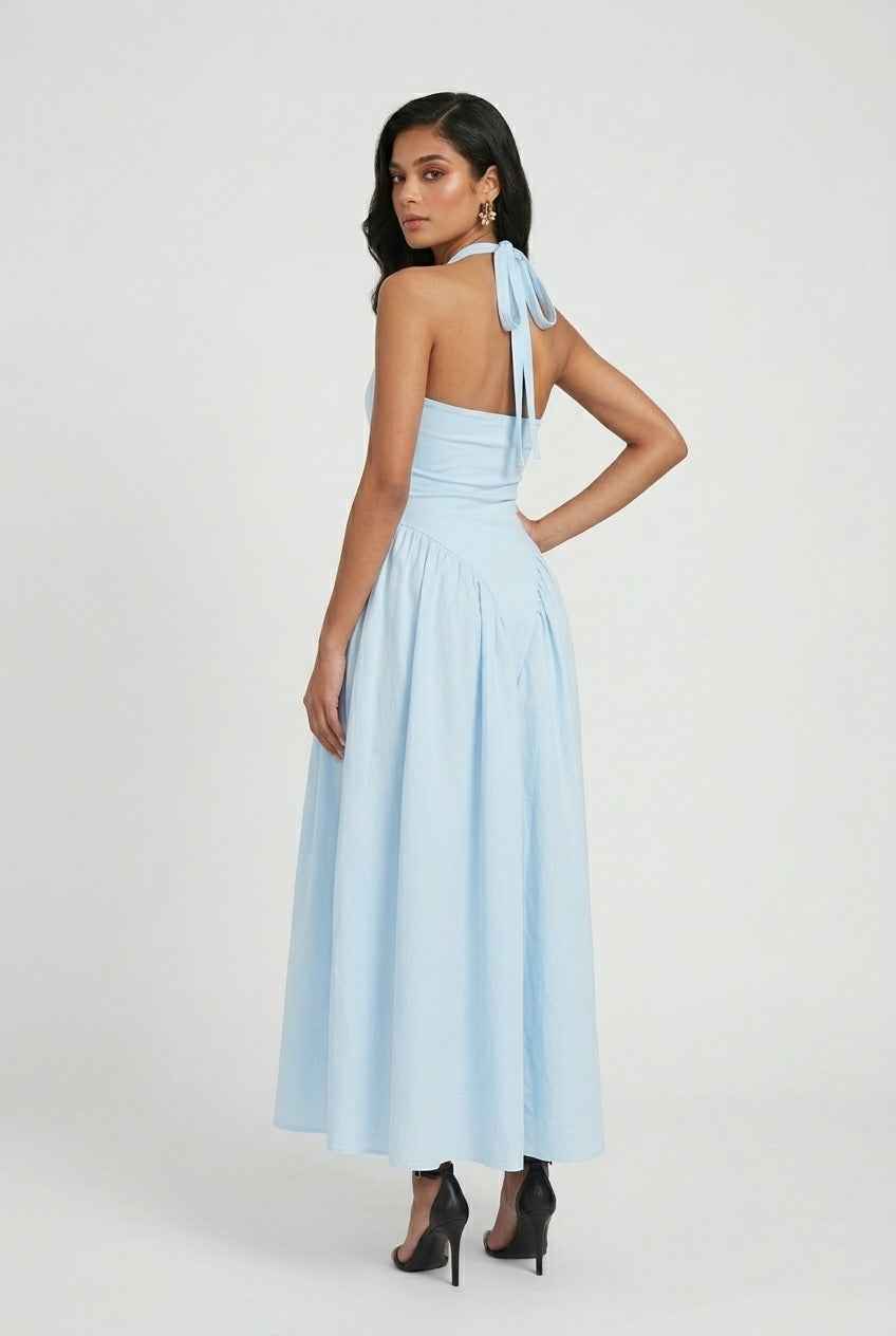 Luna | Midi Cocktail Dress - ginlerie 3