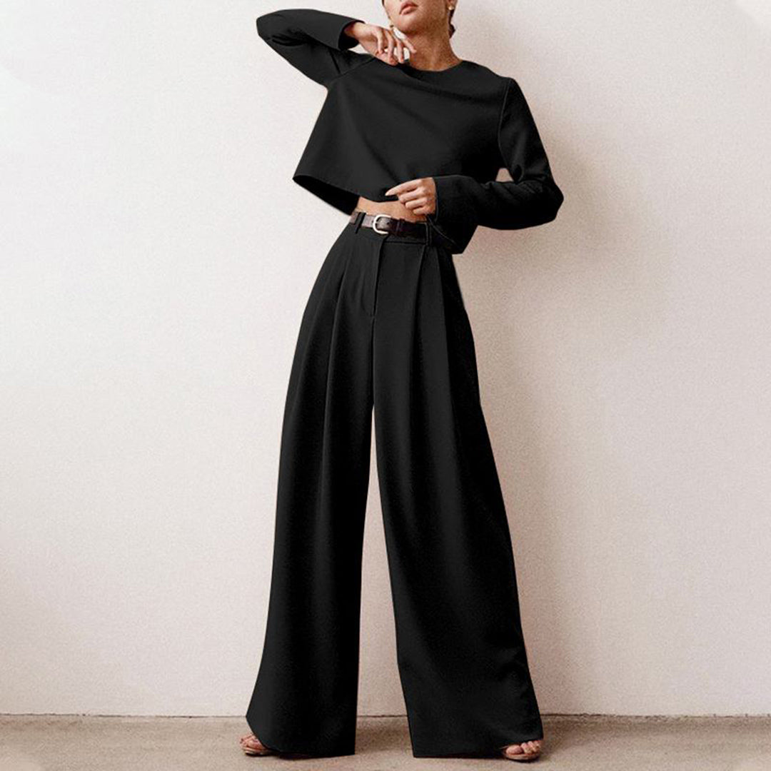 Luna | Relaxed Fit Two Piece Set - ginlerie 0
